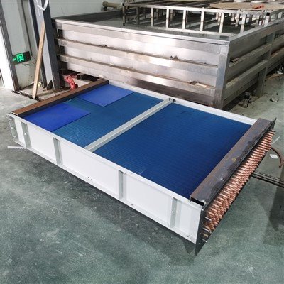 Proces zavarivanja Hidroelektrana za vodeno hlađenje Demontažni izmjenjivač topline s bakrenom cijevi i aluminijskim perom